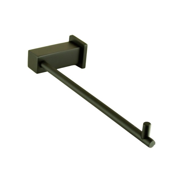 2020 - Porta Toalha Argola Lavatorio Domani Slim Black Matte