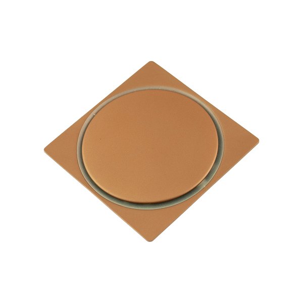 Inox - Ralo Click Inox 10cm x 10cm Red Gold Matte