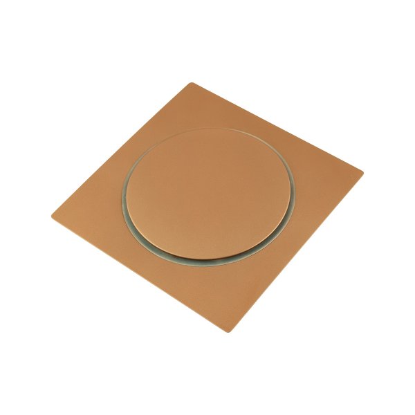 Inox - Ralo Click Inox 15cm x 15cm Red Gold Matte