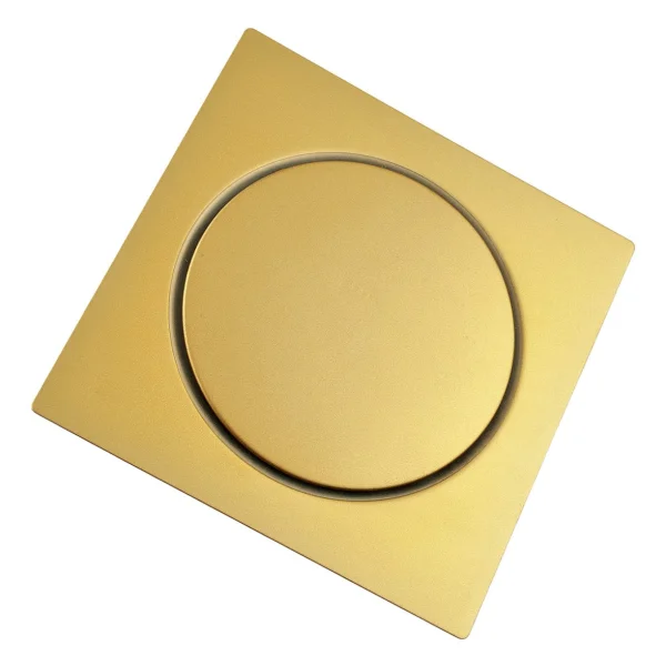 Inox - Grelha Click Inox 15cm x 15cm Gold Matte