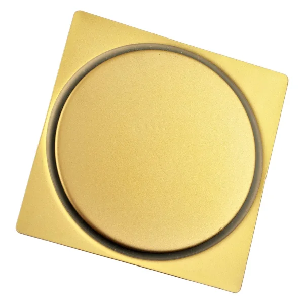 Inox - Grelha Click Inox 10cm x 10cm Cm Gold Matte
