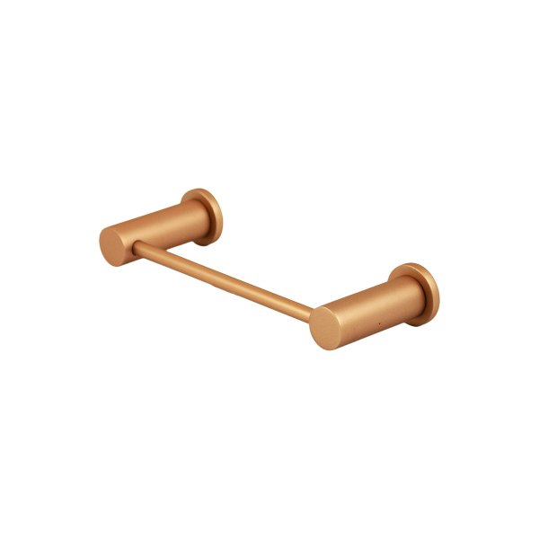 2030 - Porta Toalha Barra Lavatorio Serie Line Slim Red Gold Matte
