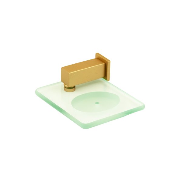 2010 - Saboneteira Parede Domani Slim Gold Matte