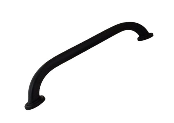 2077 - ALCA DE APOIO EM ALUMINIO DE 40 CM BLACK MATTE
