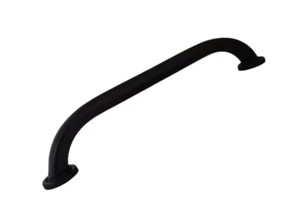 2077 - ALCA DE APOIO EM ALUMINIO DE 40 CM BLACK MATTE