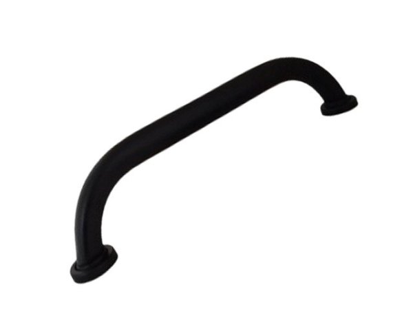 2077 - ALCA DE APOIO EM ALUMINIO DE 30 CM BLACK MATTE