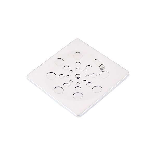 A430 - Grelha Inox 430 Quadrada 10cm Abre/fecha