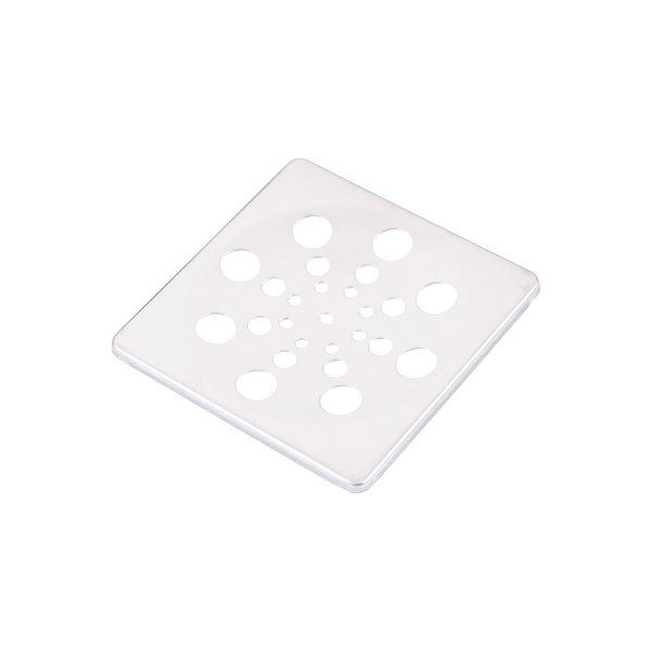 A430 - Grelha Inox Polido Quadrada 10cm S/fecho S/caixilho (410-p)