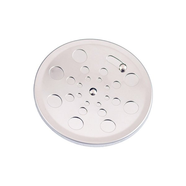 A430 - Grelha Inox 430 Redonda 10cm Abre/fecha