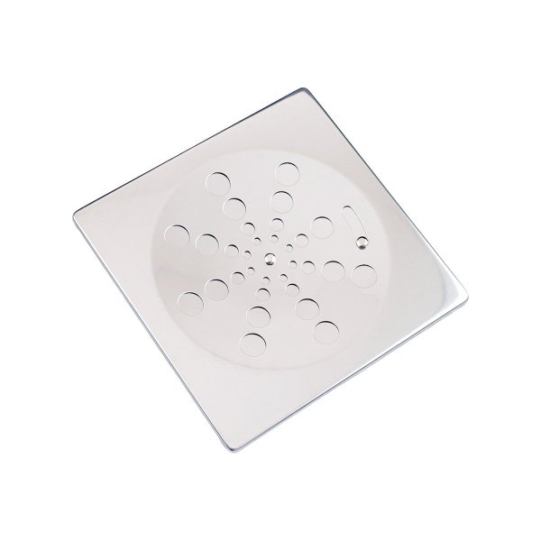 A430 - Grelha Inox 430 Quadrada 15cm Abre/fecha