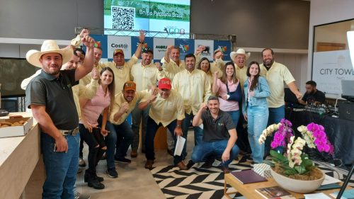 "Sucesso absoluto", comemora o presidente do GPB ap�s o Leil�o do 8� Anivers�rio da Associa��o