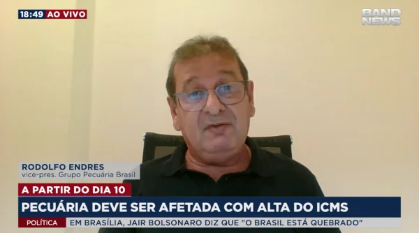 Vice-presidente do GPB fala sobre a alta do ICMS ao vivo no BandNews TV