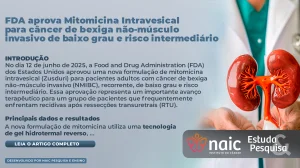 FDA aprova Mitomicina Intravesical para cncer de bexiga no-msculo invasivo de baixo grau e risco intermedirio