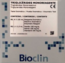 Triglic�rides Monoreagente 400 ml - Bioclin