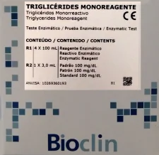 Triglicrides Monoreagente 400 ml - Bioclin