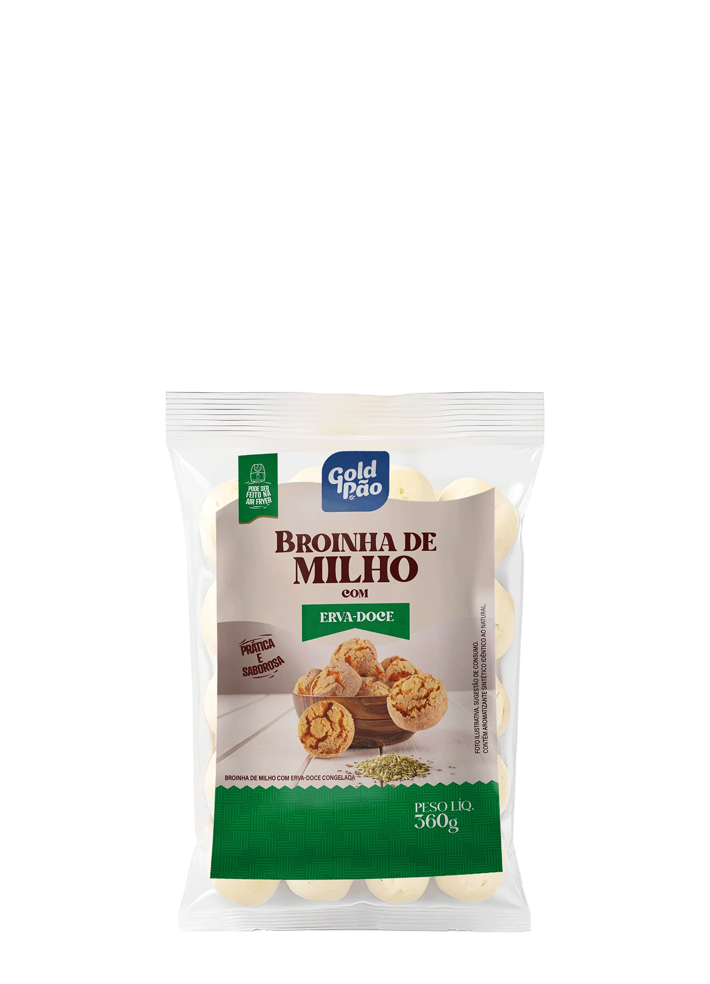 BROINHA DE MILHO COM ERVA DOCE 360g
