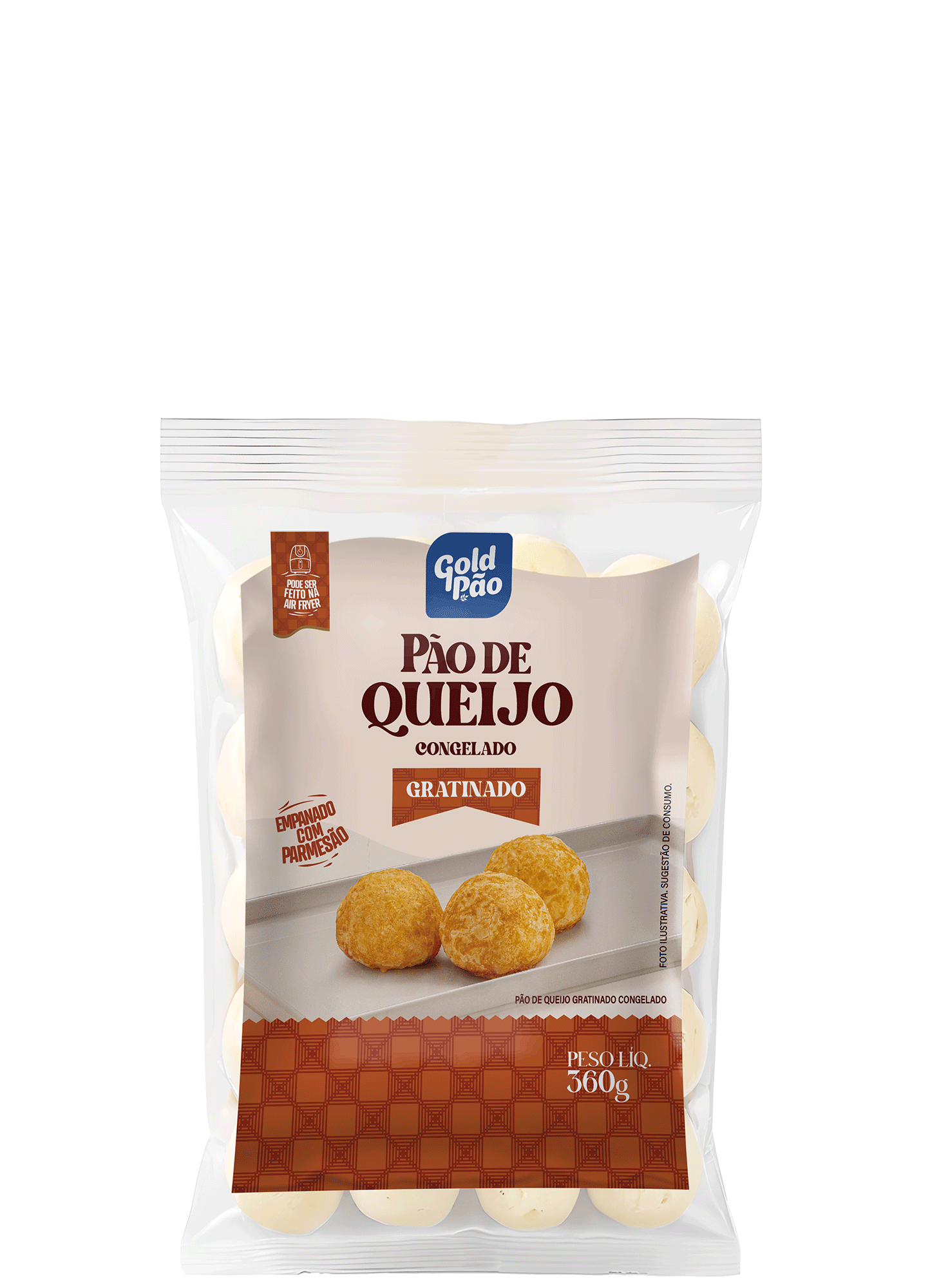 P�O DE QUEIJO GRATINADO 360g