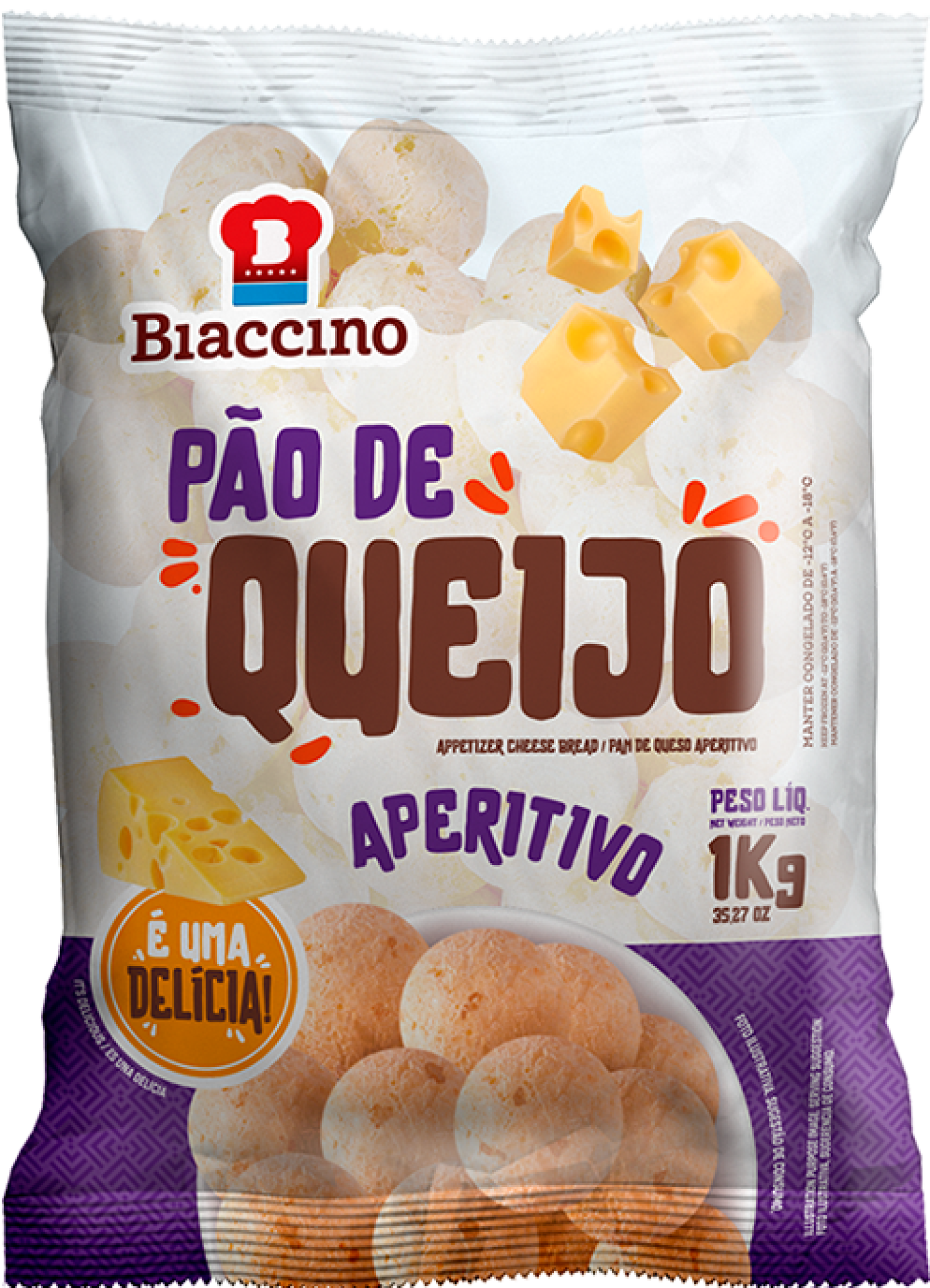Po de Queijo Apelitivo 1Kg