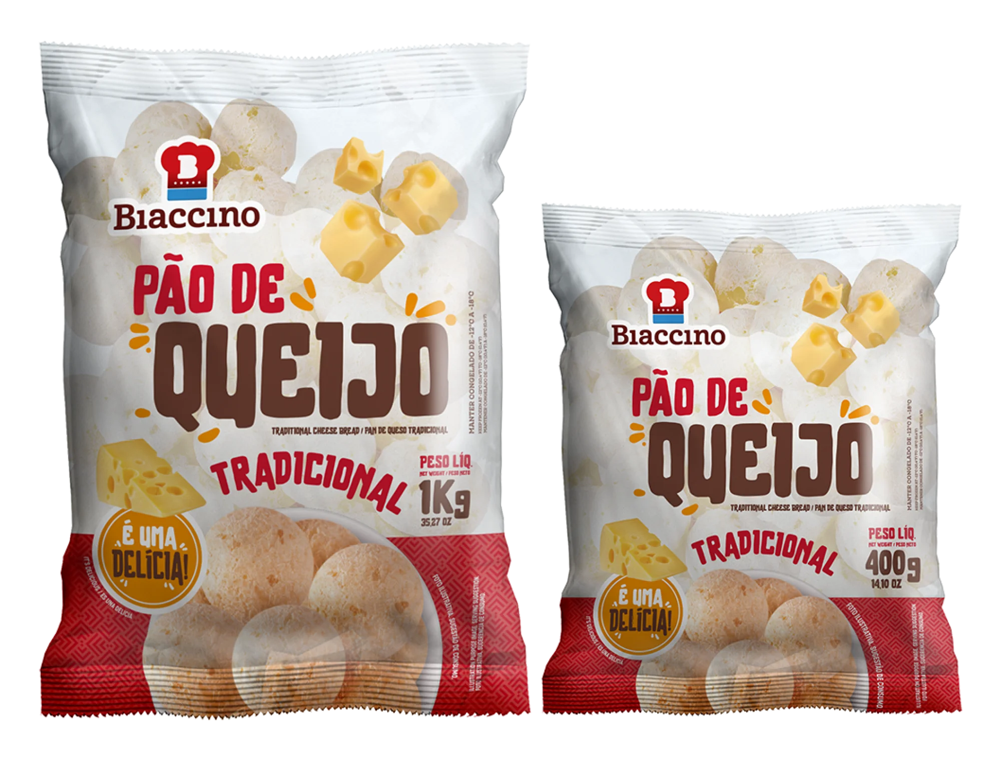Po de queijo tradicional