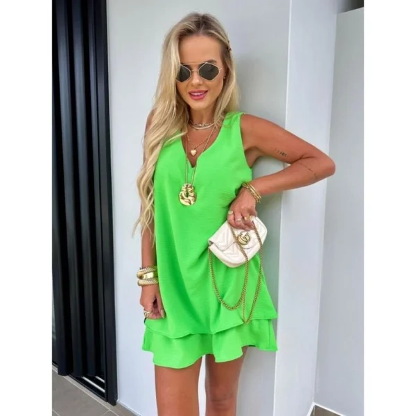 VESTIDO MAYA DECOTE V