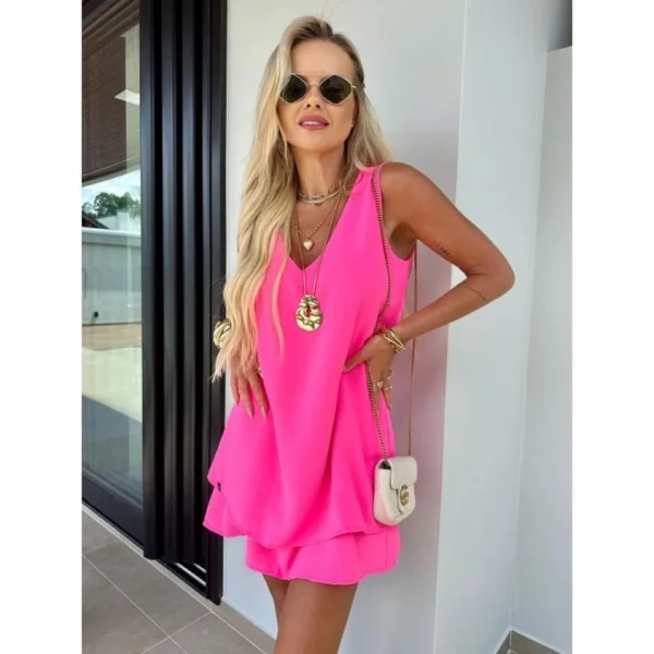 VESTIDO MAYA DECOTE V