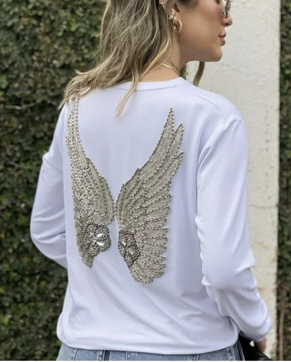 BLUSA MOLETINHO ASAS