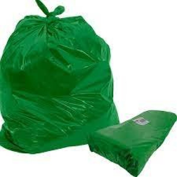 Saco de Lixo Verde 60l C/100 I9