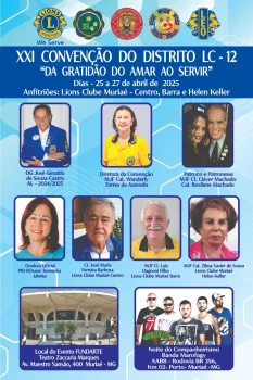 XXI Conveno Distrital - DLC 12 - Gratido do Amar ao Servir - Muria