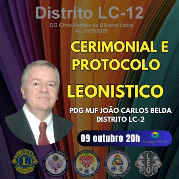Cerimonial e Protocolo Leonstico - PDG MJF Joo Carlos Belda