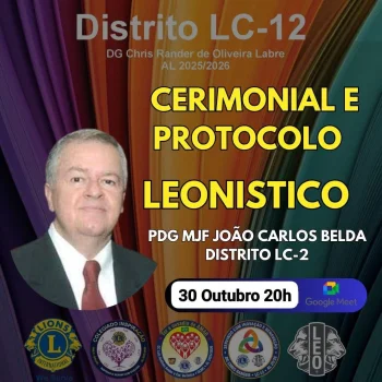 Cerimonial e Protocolo Leonstico - PDG MJF Joo Carlos Belda