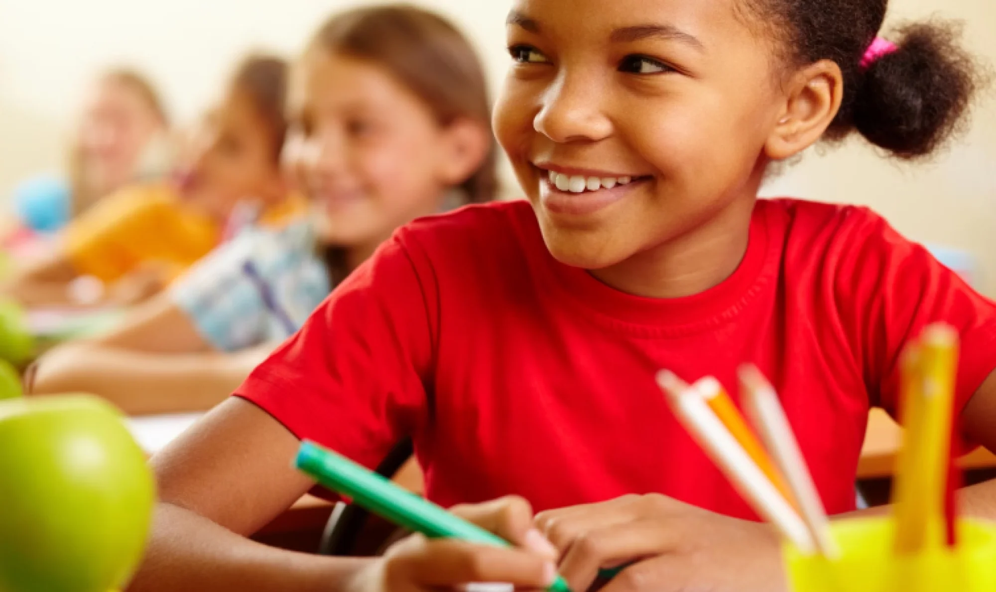 Nas escolas