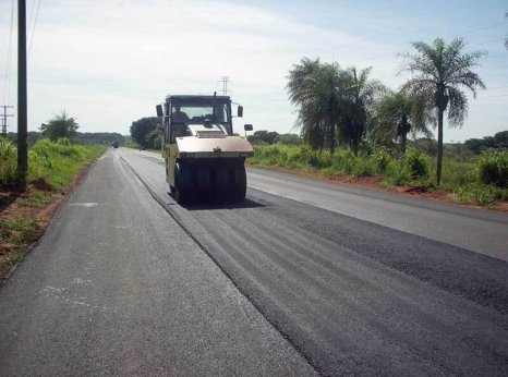 Zopone, setor de pavimenta��o, conclui obra do DER-SP/Rosana