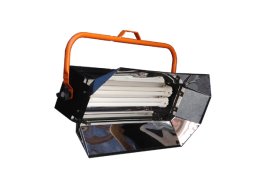 Refletor Luz fria 2 lâmpadas, 8 bandeiras