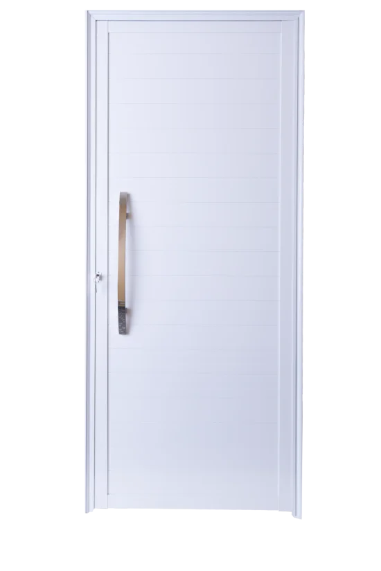 Porta de Giro Turim, com Lambril duplo e puxador