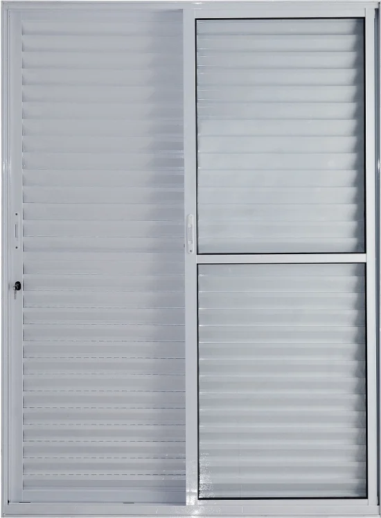 Porta Balco 3 F com palhetas leves Linha Tera