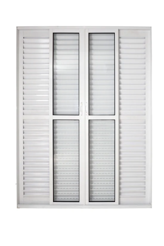 Porta Balco 6 Folhas com palhetas leves Linha Tera