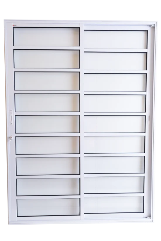 Porta balco 2 F com 8 travessas Linha Tera