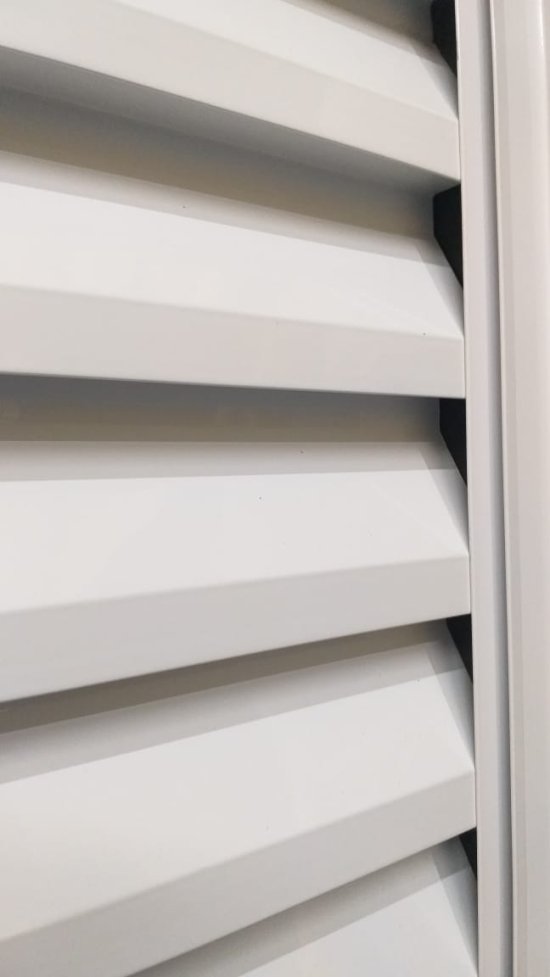 Porta Balcão 6 Folhas palhetas pesadas Linha Tera