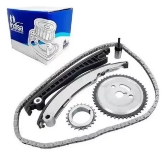 KIT DE DISTRIBUICAO COMPLETO PALIO IDEA DOBLO 1.6 1.8 16V E-TORQ INDISA KD0045