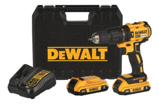 PARAFUSADEIRA E FURADEIRA .20V MAX LITIO 2 BATERIA DEWALT