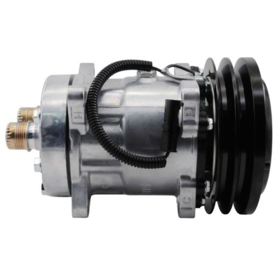 COMPRESSOR AR CONDICIONADO 7H15 PARA TRATOR, COLHEITADEIRA, ESCAVADEIRA 86993462
