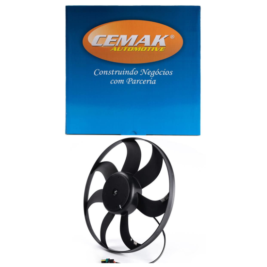 MOTOR VENTILADOR RADIADOR VW GOL/SAVEIRO/VOYAGE NOVO - 12V