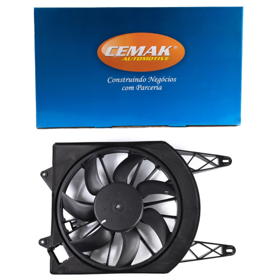 VENTOINHA RADIADOR GRAND SIENA/MOBI/FIORINO/- 12V