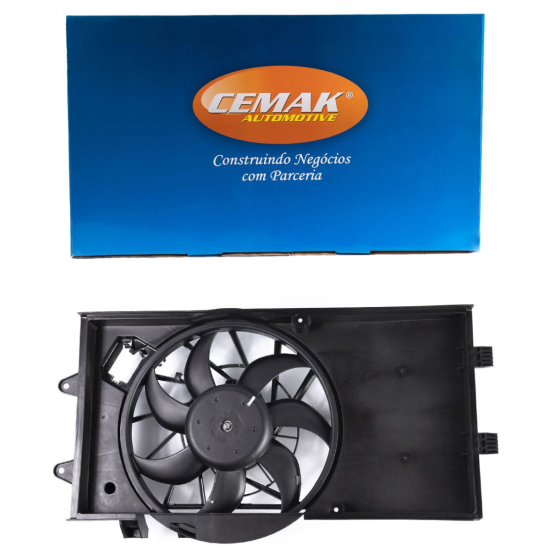ELETROVENTILADOR RADIADOR GM CLASSIC - 12V
