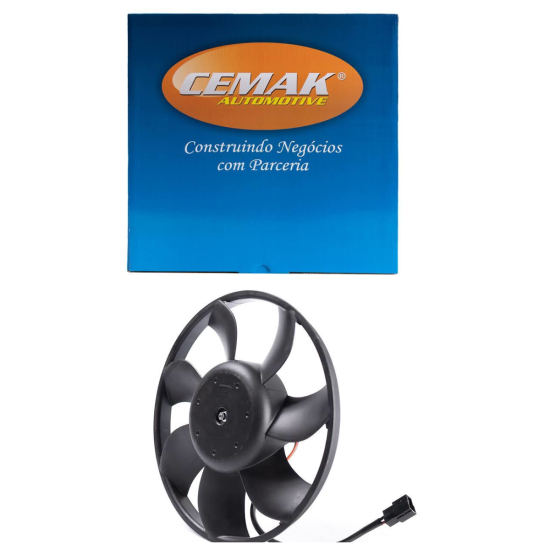 ELETROVENTILADOR RADIADOR FIAT FIORINO / PR�MIO / UNO- 12V