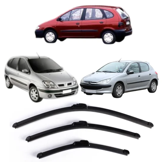 PALHETA FLEX MODELOS PEUGEOT 206, RENAULT SCENIC - 16''