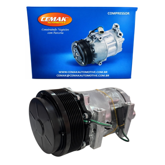 COMPRESSOR AR CONDICIONADO MODELO 7H15 LINHA AGRICOLA