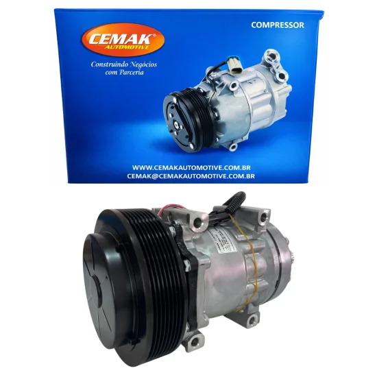 COMPRESSOR AR CONDICIONADO CASE CATERPILLAR NEW HOLLAND