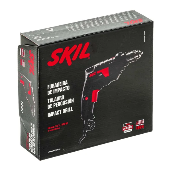 FURADEIRA E MARTELETE SKIL 6602 570W 2VEL 127V