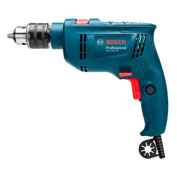 FURADEIRA DE IMPACTO GSB 550 RE 550W 127V +14 ACESSORIOS